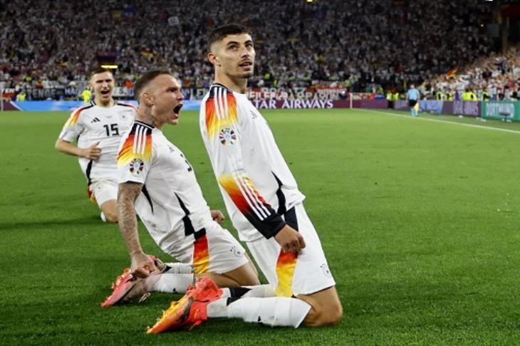 موعد مباراة ألمانيا في ربع نهائي يورو 2024 بعد الفوز على الدنمارك